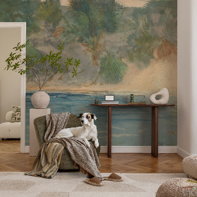 Peel and stick fototapet Tropisk strand