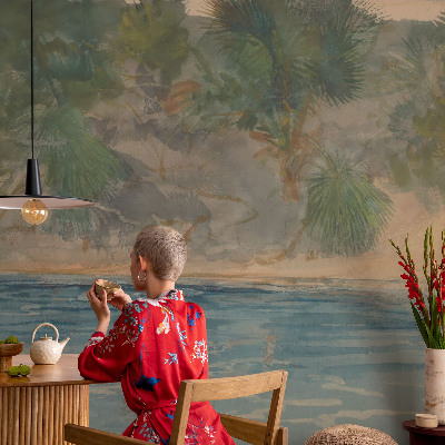 Peel and stick fototapet Tropisk strand