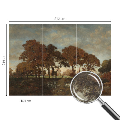 Fototapet barn Idylliskt landskap