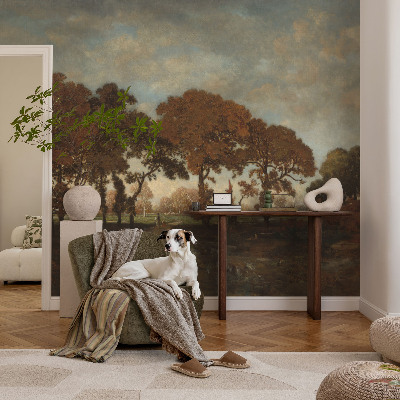 Fototapet barn Idylliskt landskap