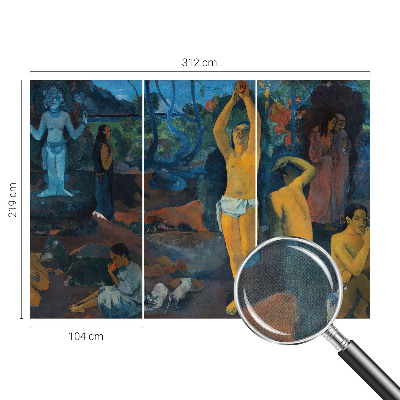 Självhäftande fotovägg Tropisk harmoni