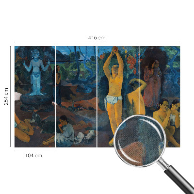 Självhäftande fotovägg Tropisk harmoni