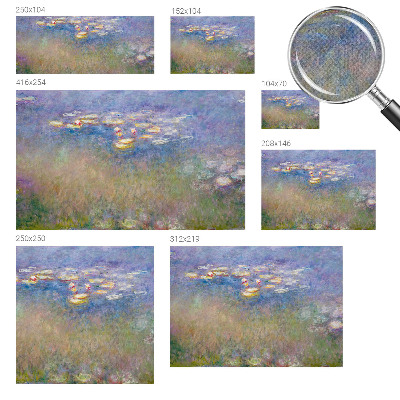 Peel and stick fototapet Näckrosor