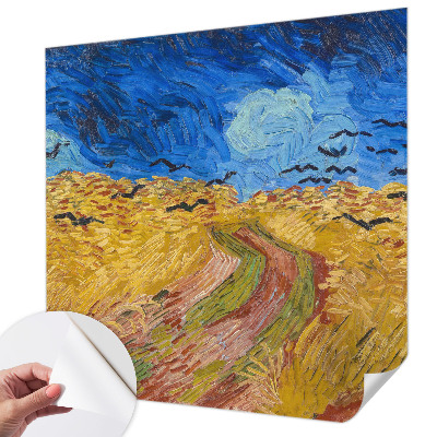 3D fototapet Fältlandskap