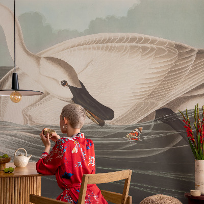 Fototapet barn med motiv av naturens harmoni anpassad för barnrum