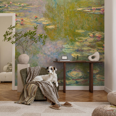 Självhäftande fotovägg Näckrosor