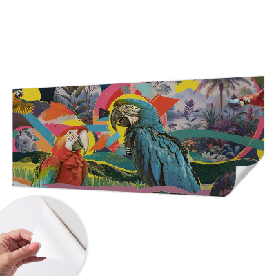 Fototapet barn Exotiska fåglar