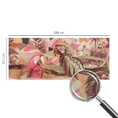 Självhäftande fototapet Tropiska fåglar