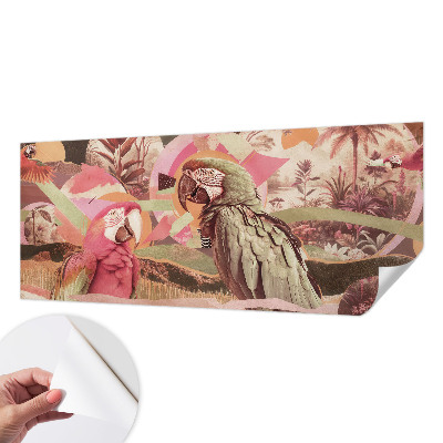 Självhäftande fototapet Tropiska fåglar