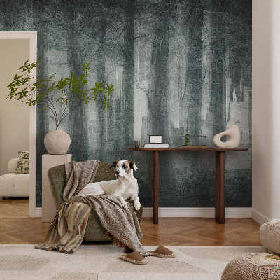 Fototapet barnrum Mystisk skog