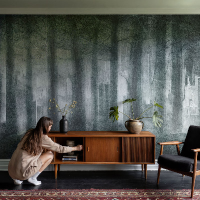 Fototapet barnrum Mystisk skog