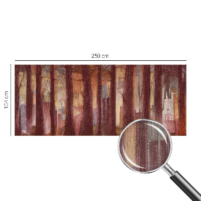 Peel and stick fototapet Mystiskt landskap