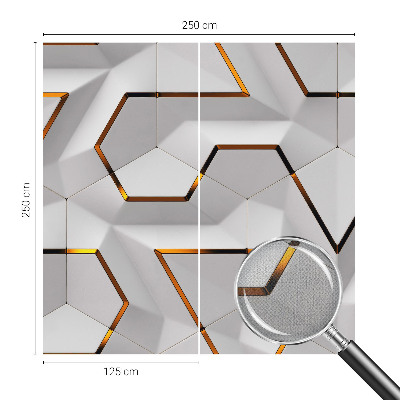 Fototapet för barn med modern geometrisk design