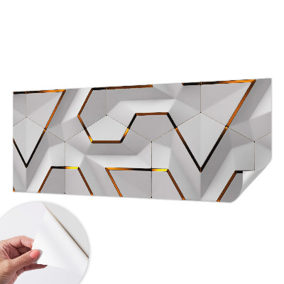 Fototapet för barn med modern geometrisk design