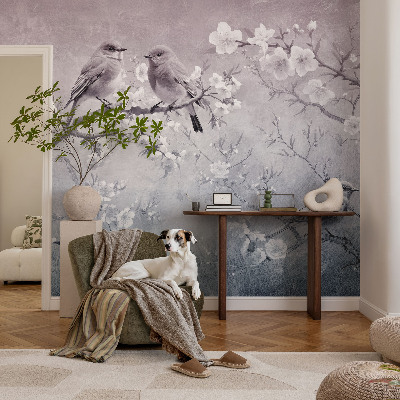 Fototapet för barn med ett subtilt naturmotiv