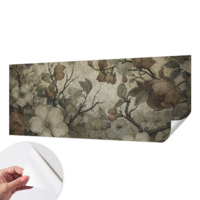 Självhäftande fototapet Blommig skönhet