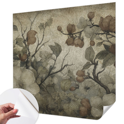 Självhäftande fototapet Blommig skönhet