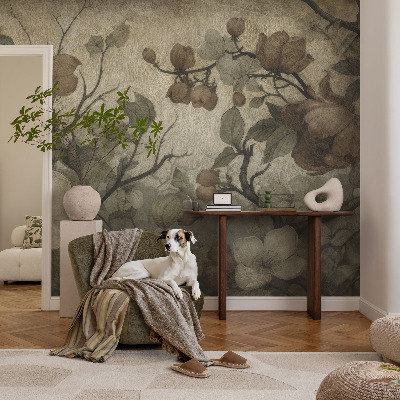 Självhäftande fototapet Blommig skönhet