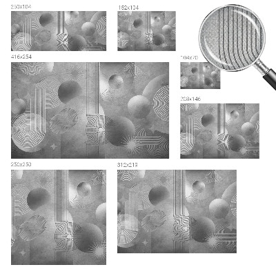 Fototapet barnrum med abstrakt elegans som passar i barnrum