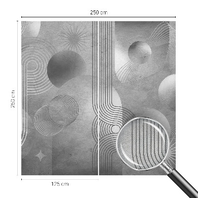 Fototapet barnrum med abstrakt elegans som passar i barnrum