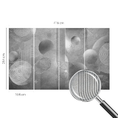 Fototapet barnrum med abstrakt elegans som passar i barnrum