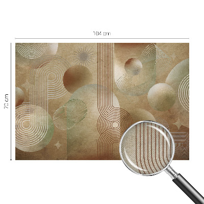 Självhäftande fototapet Geometriskt mönster