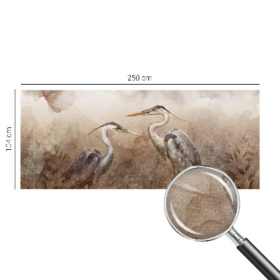 Självhäftande fotovägg med eleganta fågelmotiv
