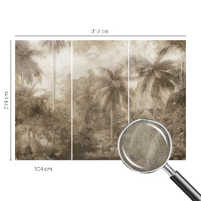 Fototapet barn Exotiskt landskap