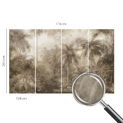 Fototapet barn Exotiskt landskap