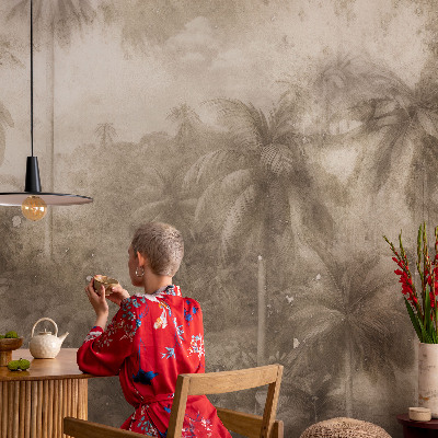 Fototapet barn Exotiskt landskap