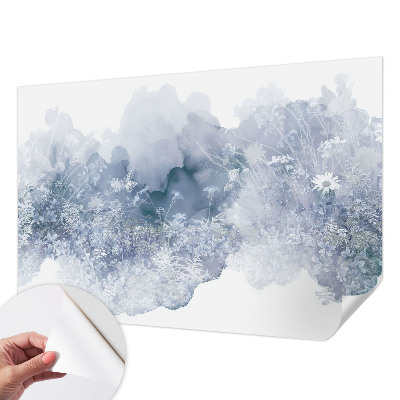 Självhäftande fototapet Blomsteräng