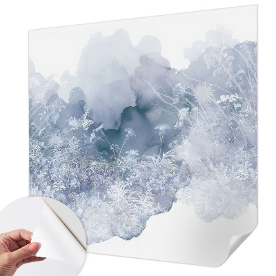 Självhäftande fototapet Blomsteräng