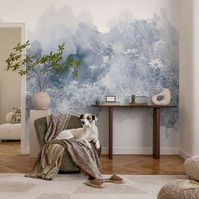 Självhäftande fototapet Blomsteräng