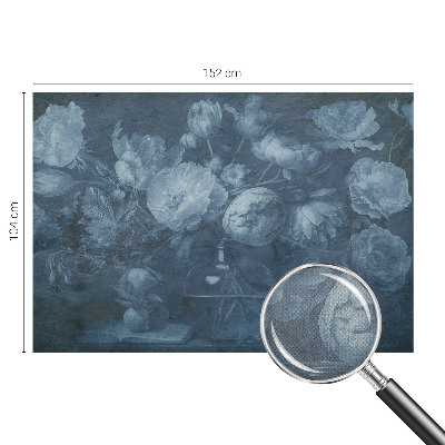 Fototapet barn med ett blomsterarrangemang