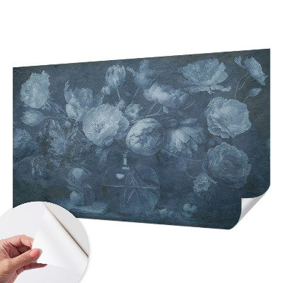 Fototapet barn med ett blomsterarrangemang