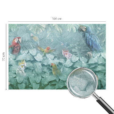 Fototapet för barn Exotiska fåglar