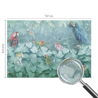 Fototapet för barn Exotiska fåglar