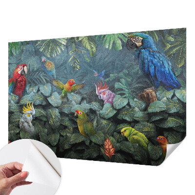 Självhäftande fototapet Exotisk djungel