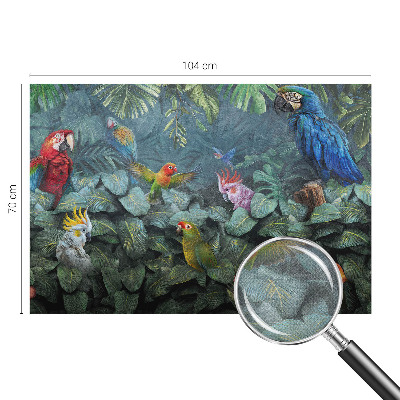 Självhäftande fototapet Exotisk djungel