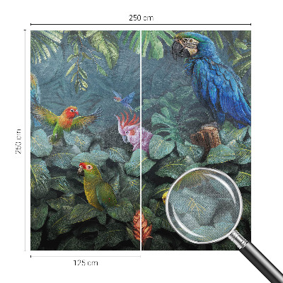 Självhäftande fototapet Exotisk djungel