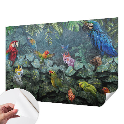 Självhäftande fototapet Exotisk djungel