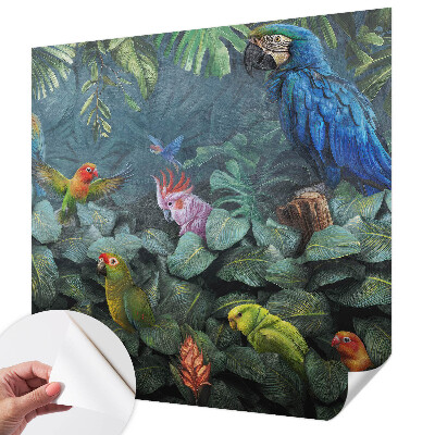 Självhäftande fototapet Exotisk djungel