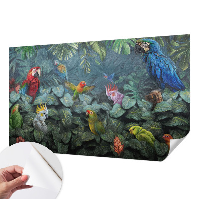 Självhäftande fototapet Exotisk djungel