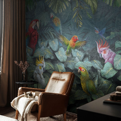 Självhäftande fototapet Exotisk djungel