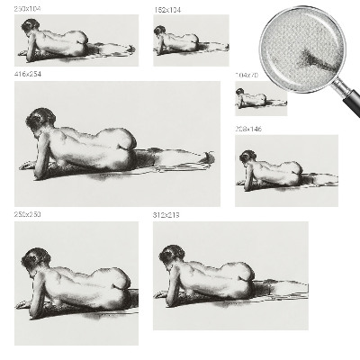 Fototapet barn med motiv som skapar en subtil handling