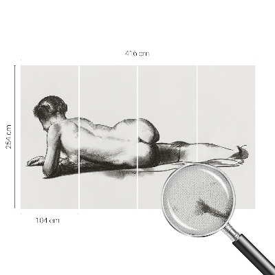 Fototapet barn En subtil handling