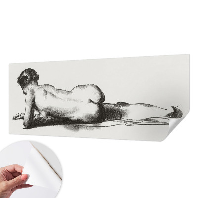 Fototapet barn med motiv som skapar en subtil handling