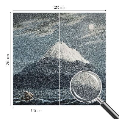 Fototapet för barn Månbelyst natt