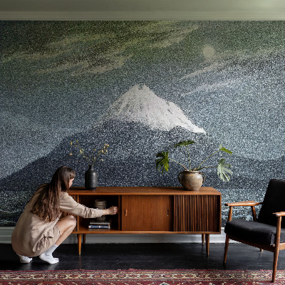 Fototapet för barn Månbelyst natt