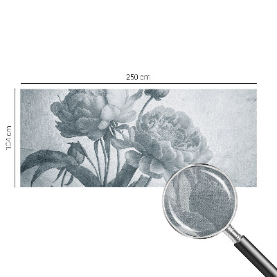 Självhäftande fototapet Blommig chic